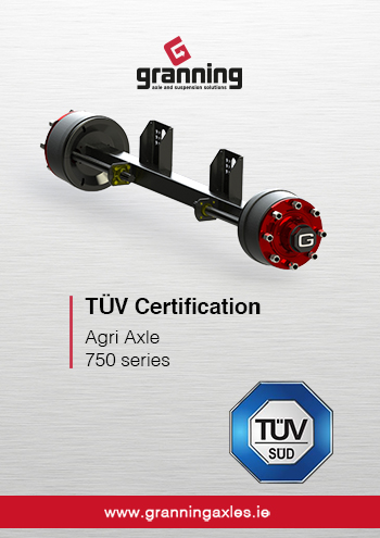 Agri Axle 750 series TUV Certification