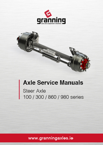 100 / 300 / 860 / 980 series Axle Service Manual