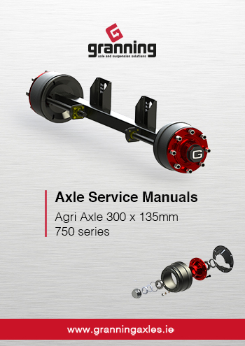 750 series Brake size: 300 x 135mm Axle Service Manual
