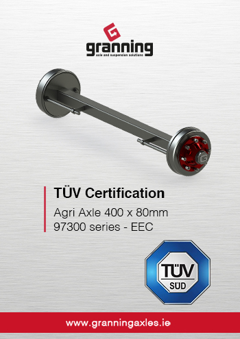 Agri Axle 97300 series EEC TUV Certification