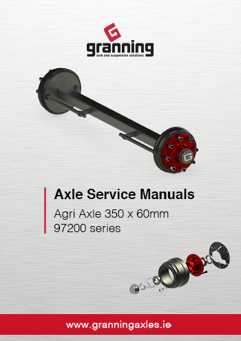 97200 series Brake size: 350 x 60mm Axle Service Manual