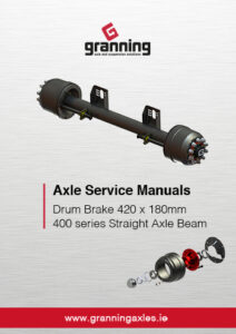 310 x 190mm – 400 series straight axle beam Bill of Materials