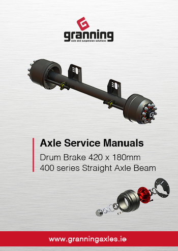 310 x 190mm – 400 series straight axle beam Bill of Materials