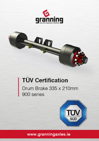 335 x 210mm – 900 series TUV Certification