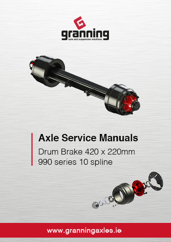 420 x 220mm – 990 series Axle Service Manual
