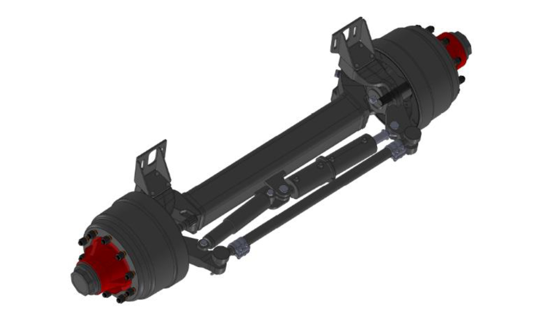 37178 - Self steer hydraulic ram that can be piped for forced steer.