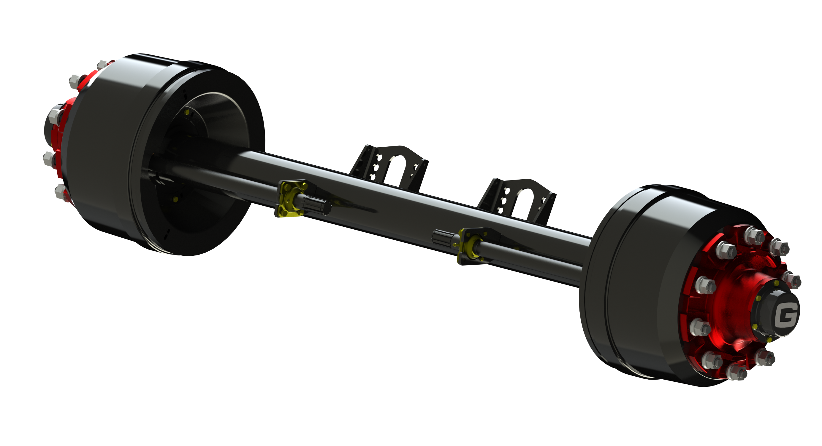 Granning Drum Brake Axles 100 series