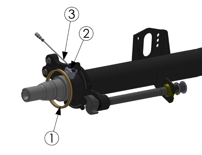420 x 180 – 100 “F” Series ABS/Anti-Lock Assembly | Granning Axles & Suspensions