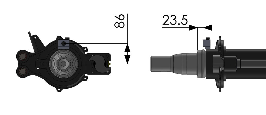 420 x 180 – 100 “F” Series ABS/Anti-Lock Assembly | Granning Axles & Suspensions