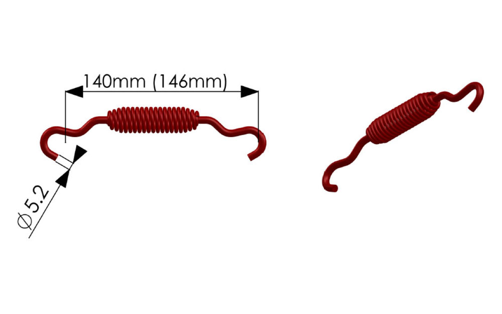 61141 – Brake Shoe Retaining Spring