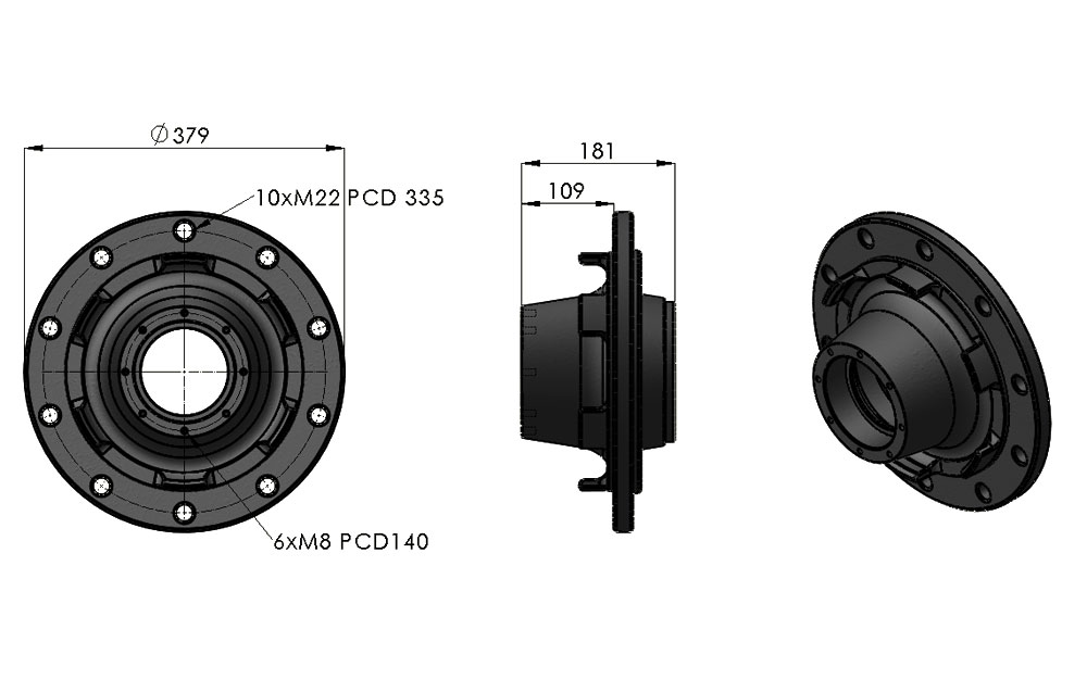 61253 – Wheel Hub
