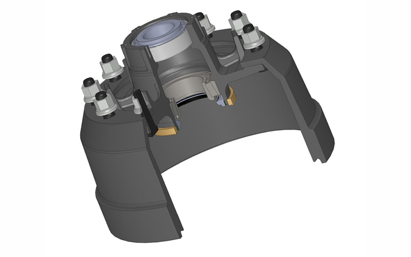 71001 Hub and Drum Assembly - Single Wheel Stud