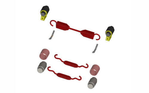 AK300 – Brake Shoe Kit (one side of axle)