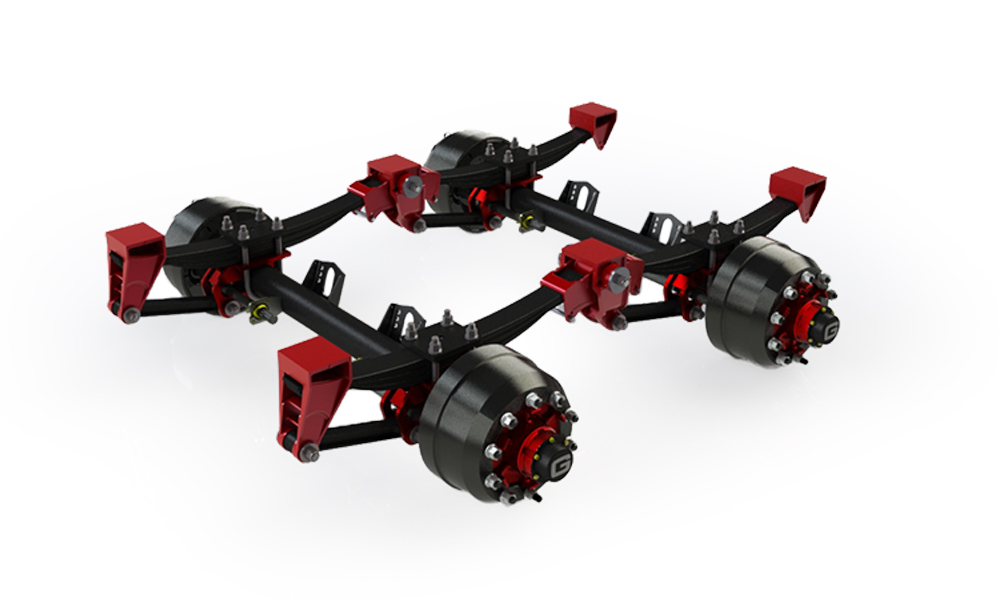 Trailer Axle & Suspension Set Manufacturing by Granning