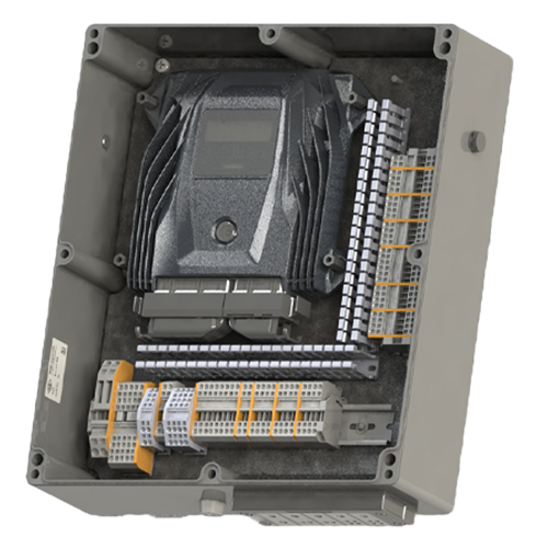 Electronic-Hydraulic Forced Steering system Components - EIZ Wiring Cabinet