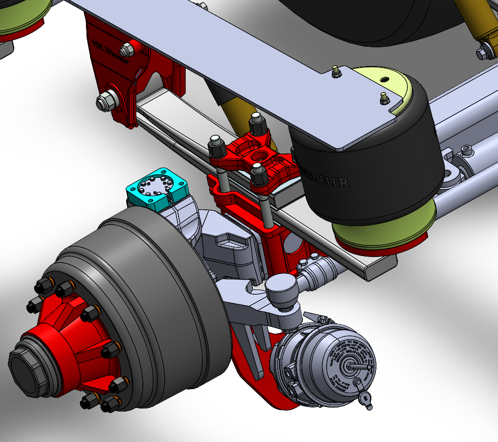 Electronic-Hydraulic Forced Steering system