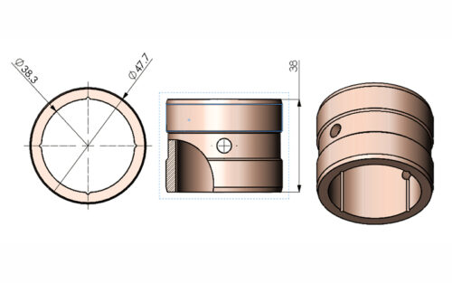 20110 Camshaft Sintered Bush