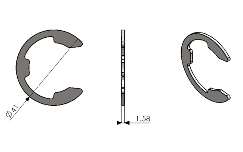 61460 – “E” Clips