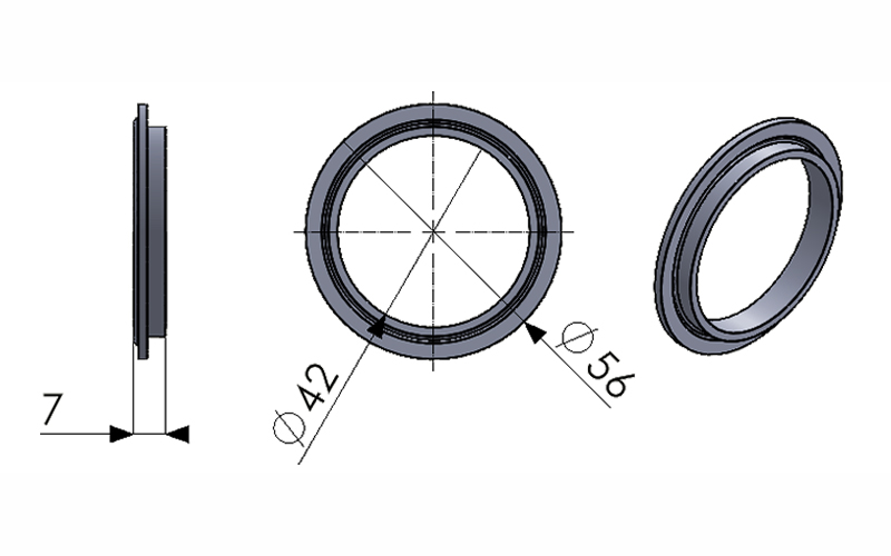 61805 Camshaft D Washer