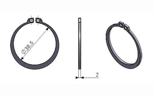 61807 Camshaft Circlip