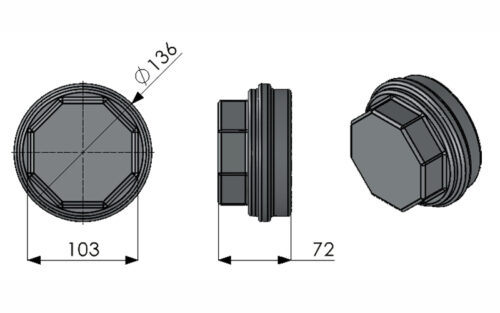 62114 Hub Cap