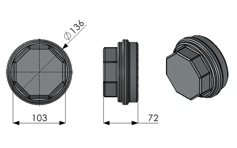 62114 Hub Cap