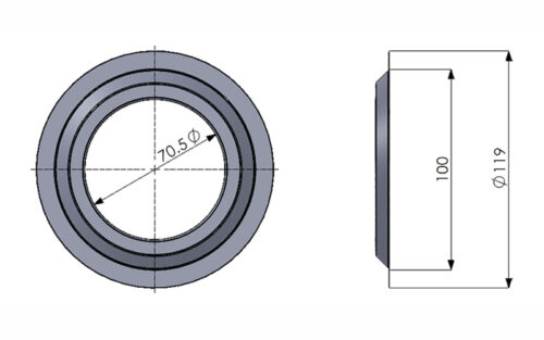 62133 Hub Baffle Outer