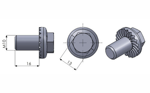 62137 Dust Cover Bolt