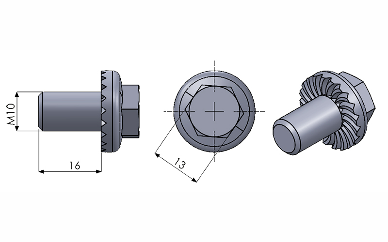 62137 Dust Cover Bolt