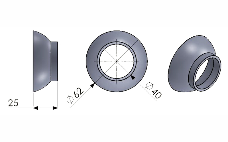 62141 Spherical Bearing Dust Shield