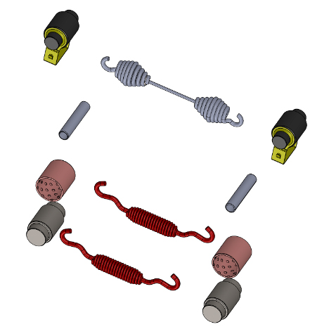 AK301 – Brake Shoe Kit