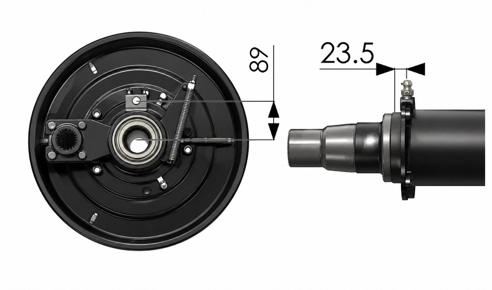 420 x 220mm – 150 Series ABS/Anti-Lock Assembly