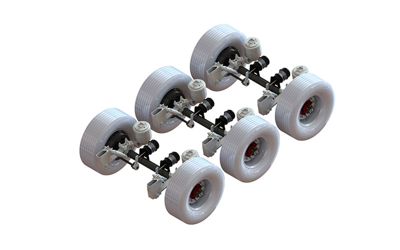 Trailer Axle & Suspension Set Manufacturing by Granning 