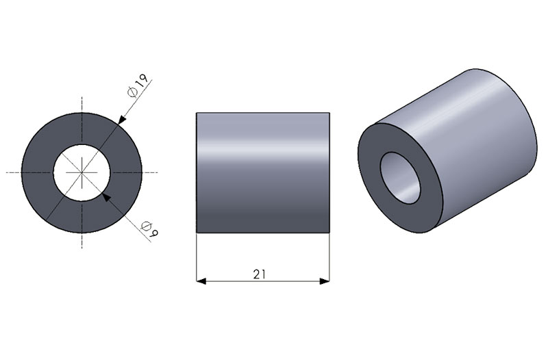 61404A Dust Cover Spacer