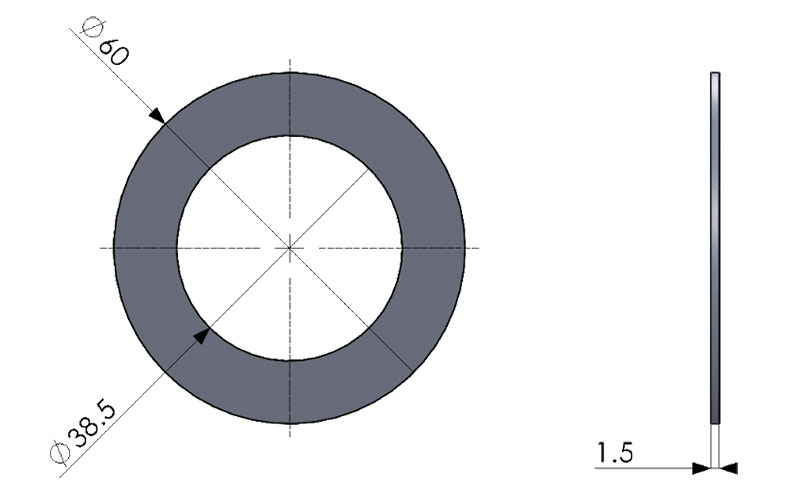 68159 Camshaft Support Washer