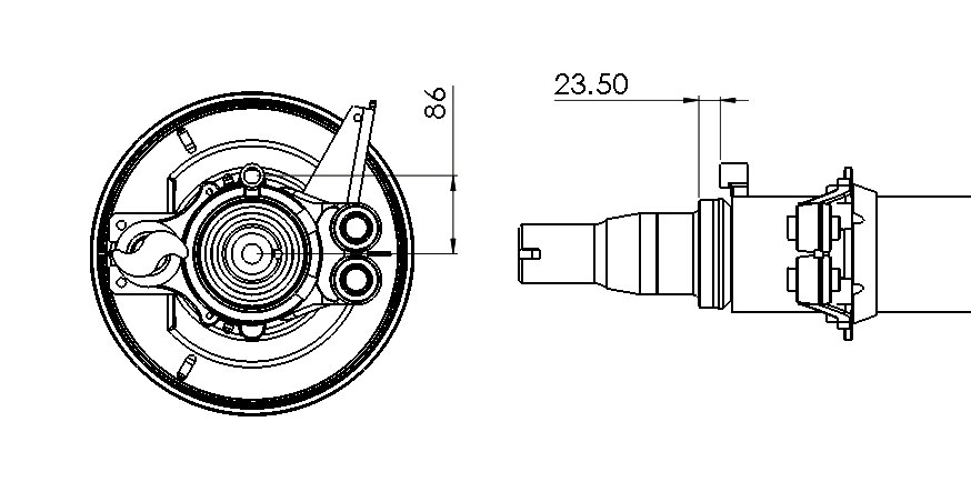 310 x 190 – 300 “A” Series ABS/Anti-Lock Assembly | Granning Axles & Suspensions