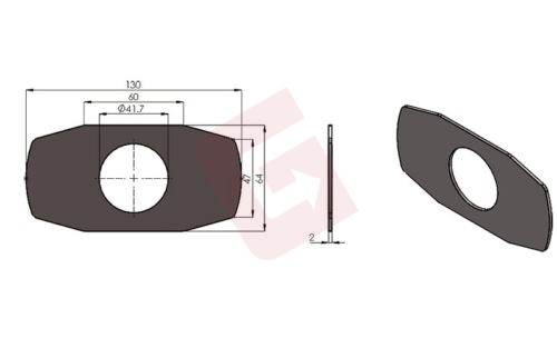 20039 Camshaft Bearing Steel Washer